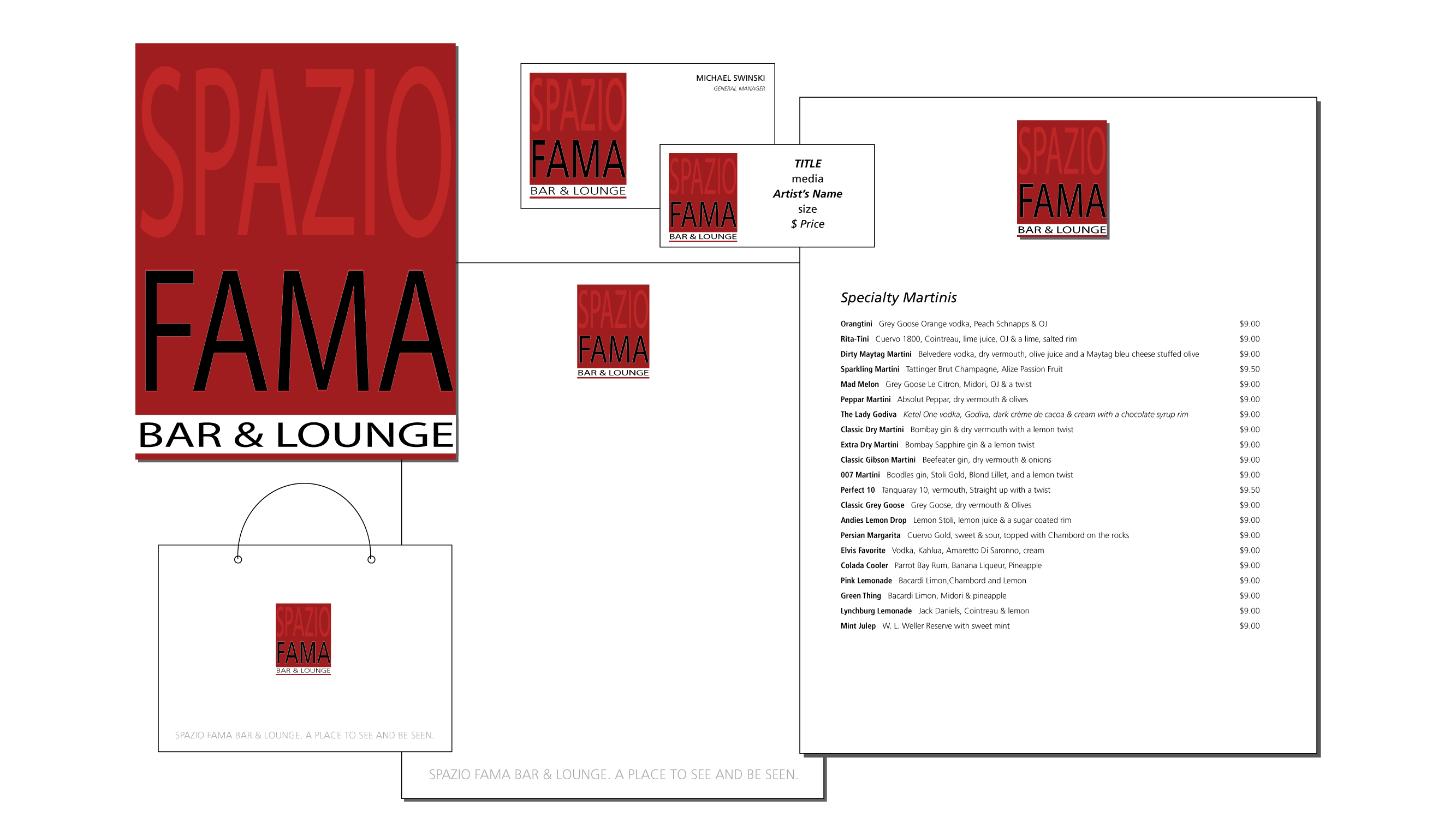 Spazio Fama Branding preview